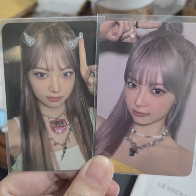 LE SSERAFIM 恩採 EUNCHAE EASY k4 簽售  jm 簽售 特典