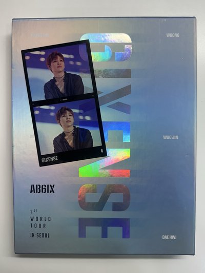 AB6IX 1ST WORLD TOUR 6IXENSE IN SEOUL DVD