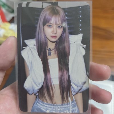 LE SSERAFIM 采源 恩採 CHAEWON EUNCHAE EASY k4 特典卡 飲料卡