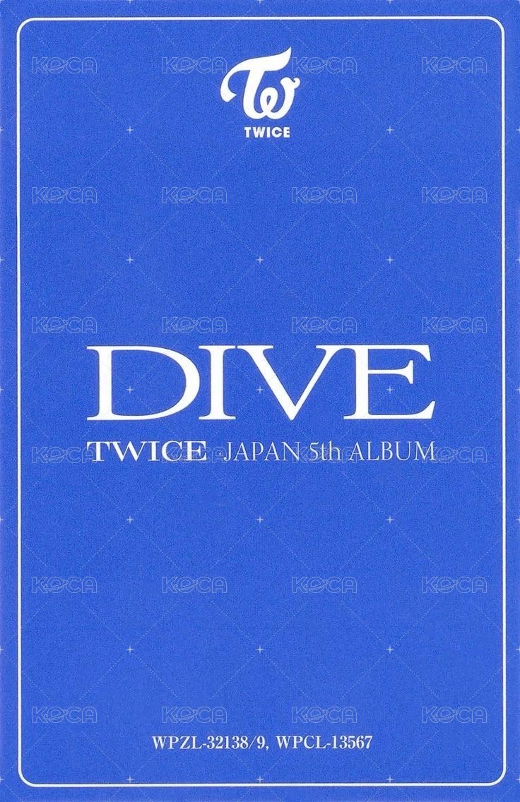 DIVE 專輯卡 初回限定AB 背面