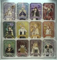 抽卡機 角色透明收藏卡