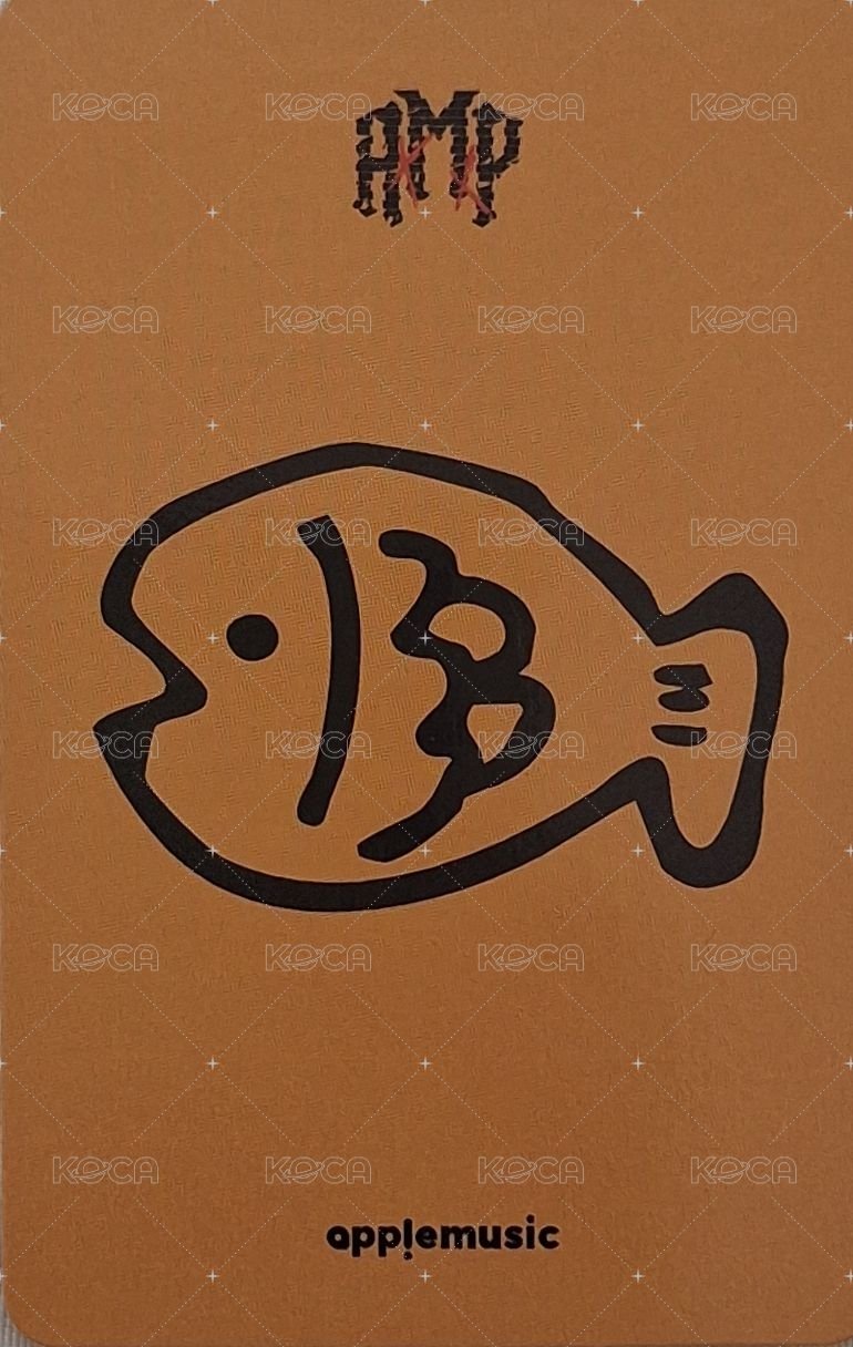 迷一 am 特典卡 咖啡廳 背面