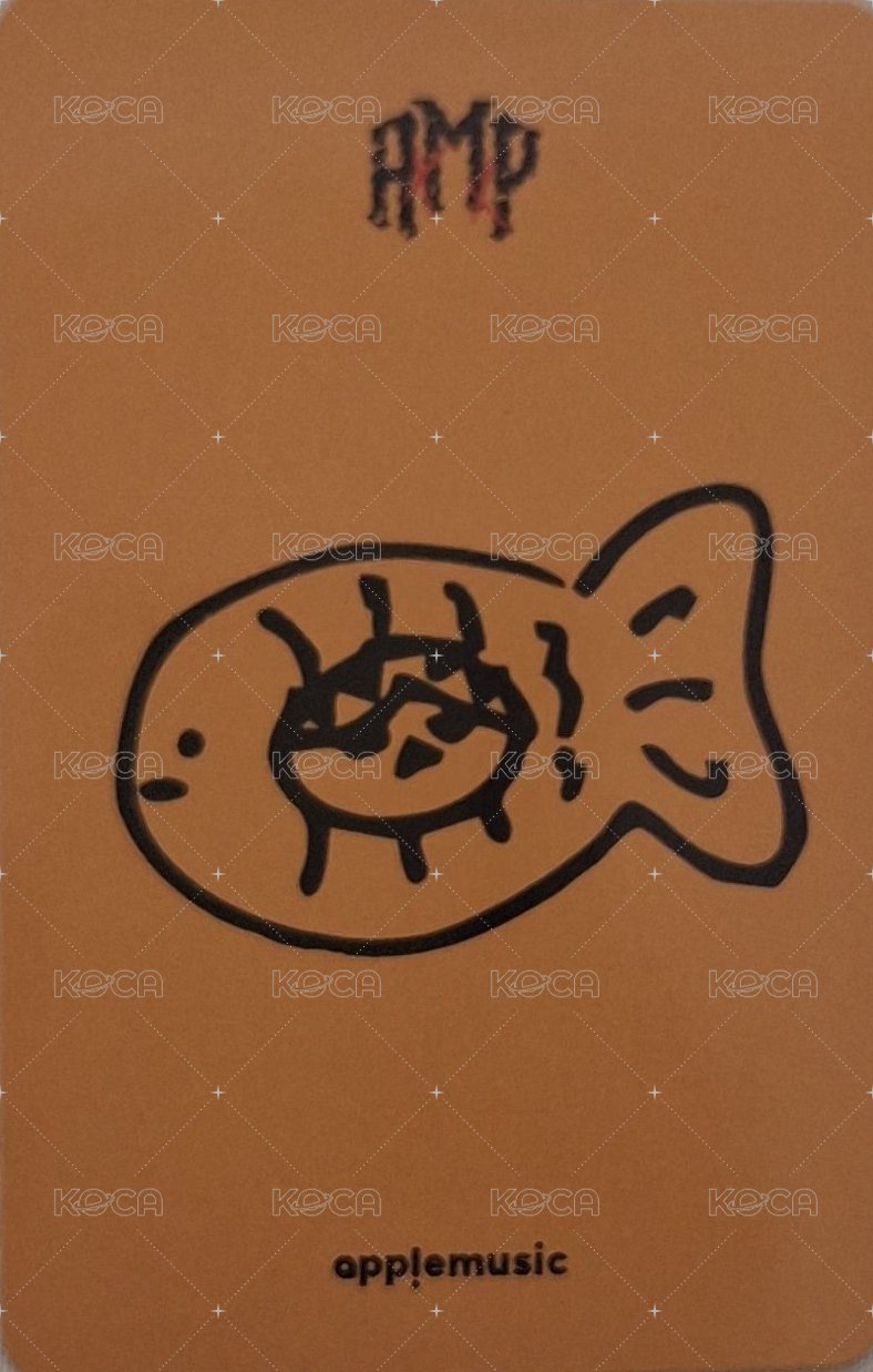 迷一 am 特典卡 咖啡廳 背面