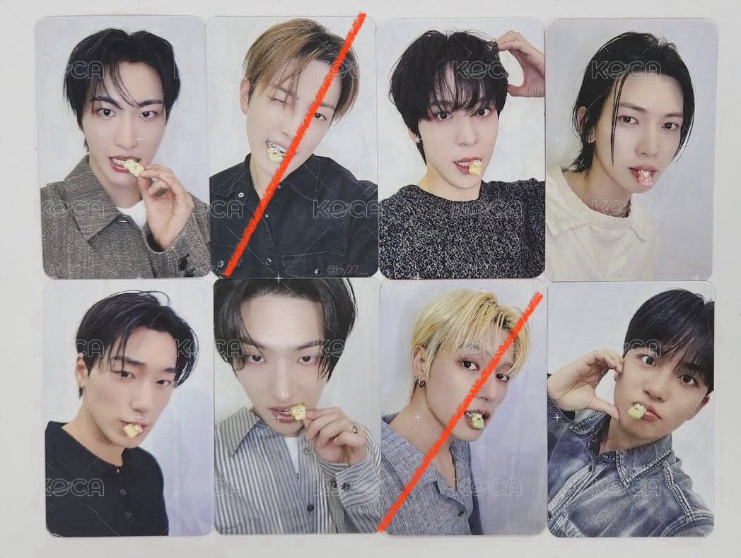 ⚐ 𓊝 ⋆˚ATEEZ｜GH3簽售卡 小熊軟糖ver. 可討論拆