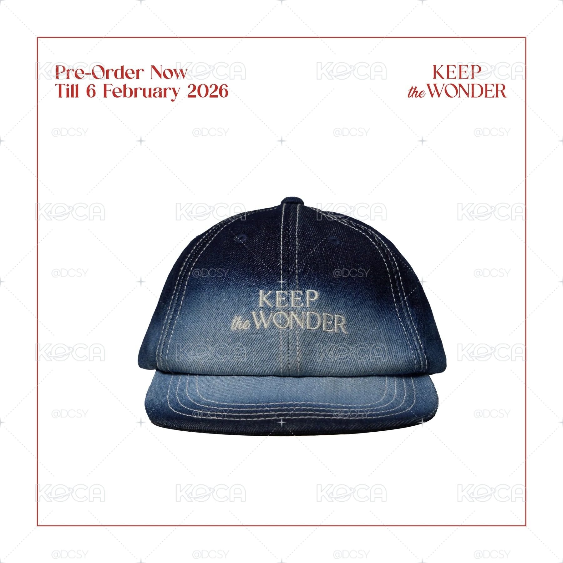 《AWKS聯名》Keep the Wonder 鄺玲玲 LINGORM ORM KS AW 深藍色帽子 代購