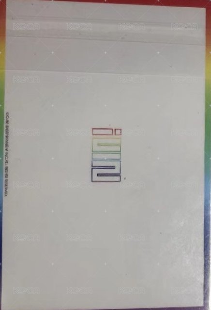 一週年咖啡廳 周邊卡  背面