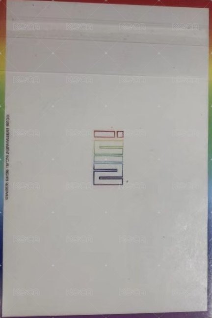 一週年咖啡廳 周邊卡  背面
