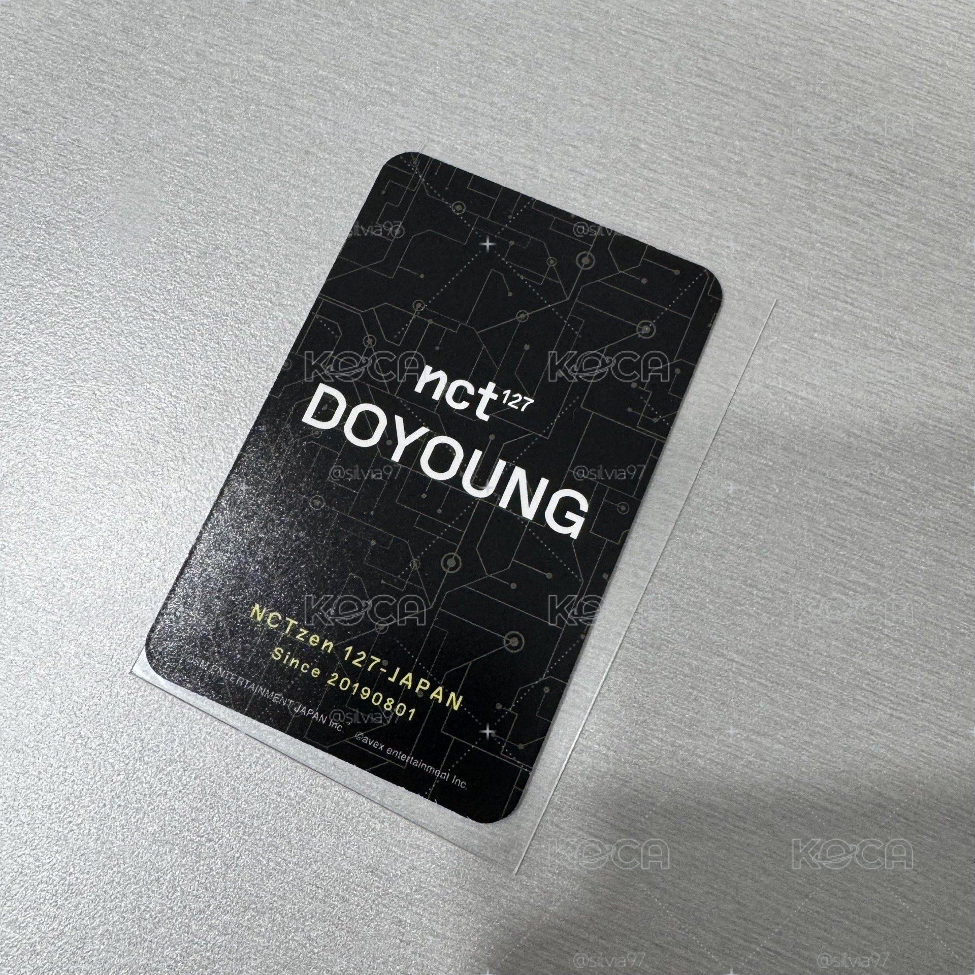 日本FC一期 會員禮卡 會員卡 道英 小卡 Doyoung NCT127 NCTZEN