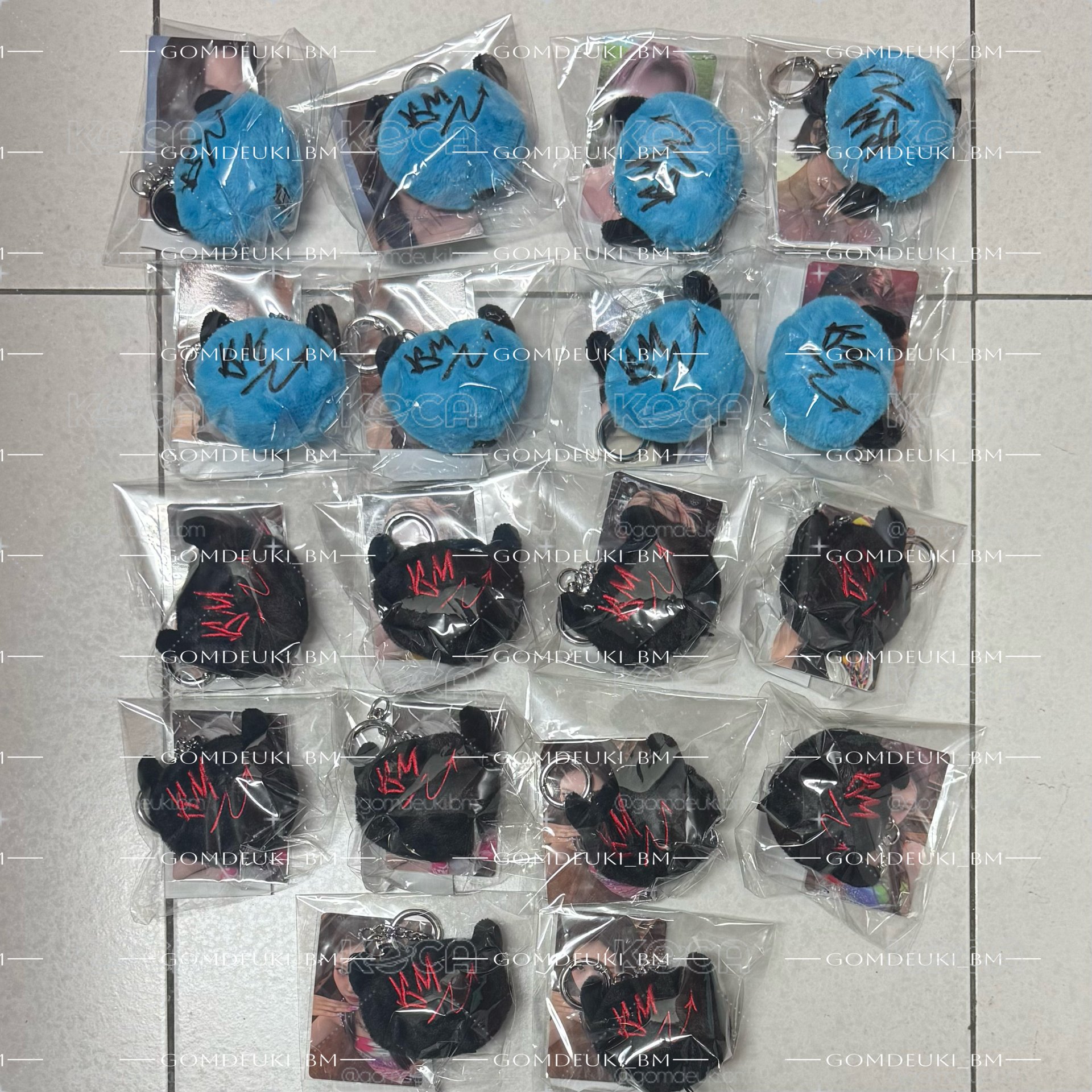 現貨 · PSYCHO&SLD絨毛鑰匙圈吊飾球