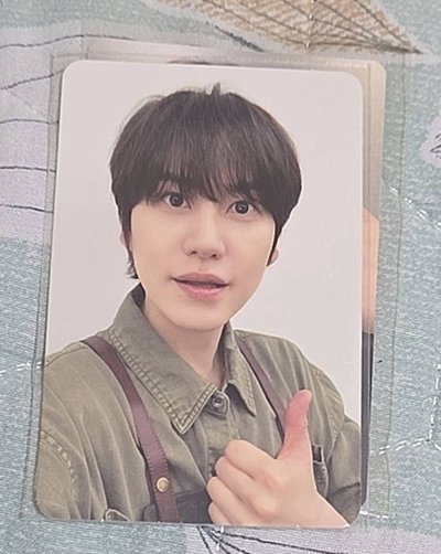 SJ超市立牌 - 圭賢(二手) + 超市卡包自拍卡  