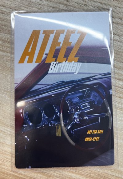 Birthday 專輯卡 通常盤-友榮