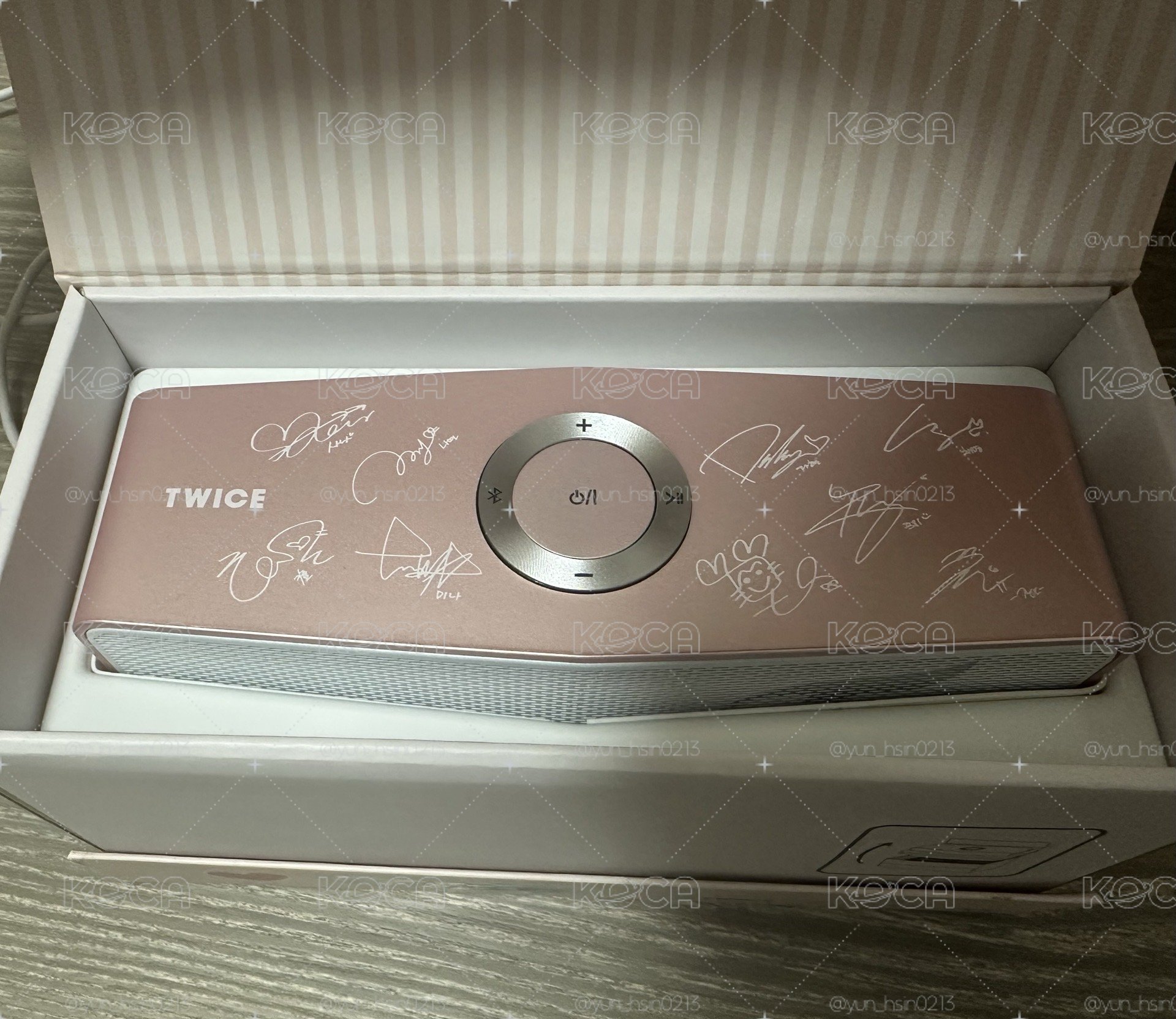 Twice&LG聯名藍牙喇叭