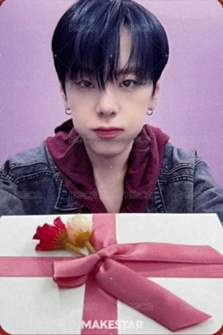 迷你八輯 ms 線下9.0 簽售卡 來的路上撿到的ver. 背面