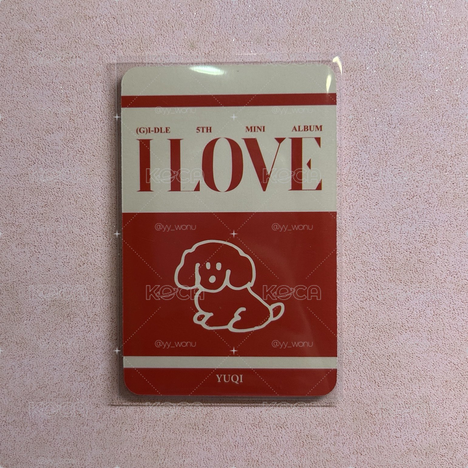 I LOVE 雨琦楠藝特典卡
