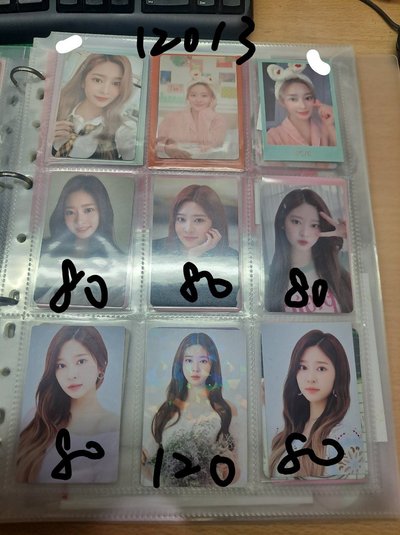 IZ*ONE珉周小卡周邊