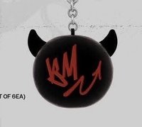 絨毛吊飾（黑）