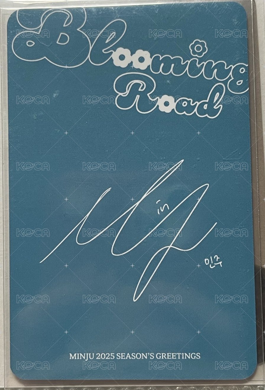 2025 seasons greetings  年曆卡  背面