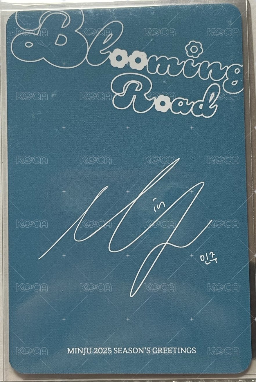 2025 seasons greetings  年曆卡  背面