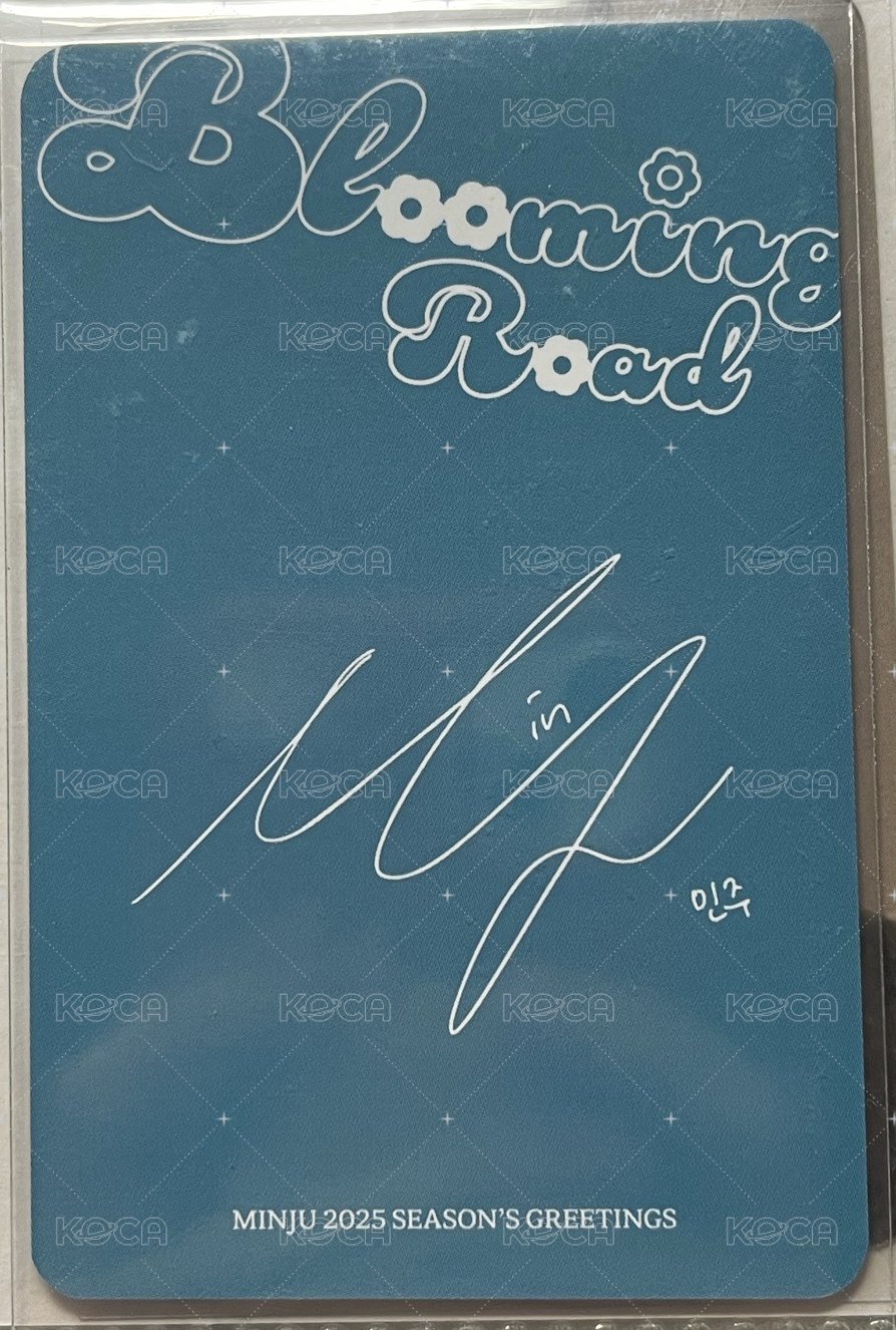 2025 seasons greetings  年曆卡  背面