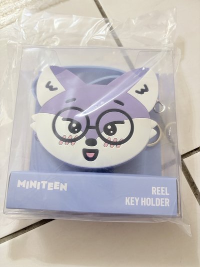 MINITEEN 伸縮鑰匙扣 零錢包 