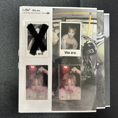 I-dle 迷8 “We are”  WVS通路 現貨