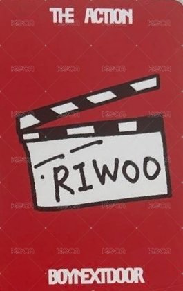 The Action 打歌卡 MCD 背面