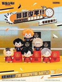 排球少年 x 共鳴GONG 垃圾場的決戰系列 毛絨徽章盲盒