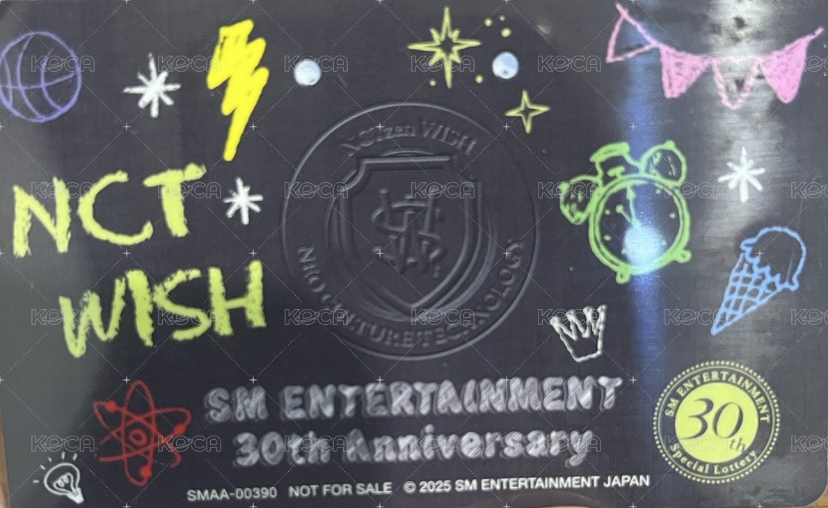 抽選卡 SM30 背面