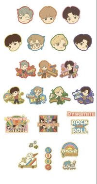 TinyTAN 貼紙 Dynamite