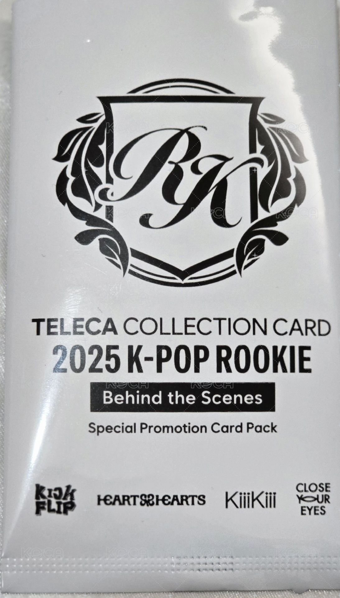 25新秀 隨機卡 BOX 幕後花絮宣傳卡 背面