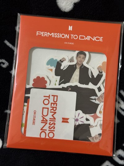 BTS PERMISSION TO DANCE ON STAGE 貼紙組