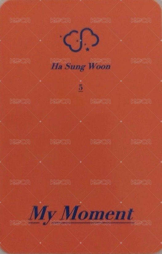 迷1 Dream ver. 專輯卡 5 背面