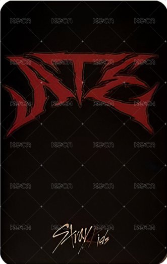 ATE week 1-2 抽選卡 串流活動 背面