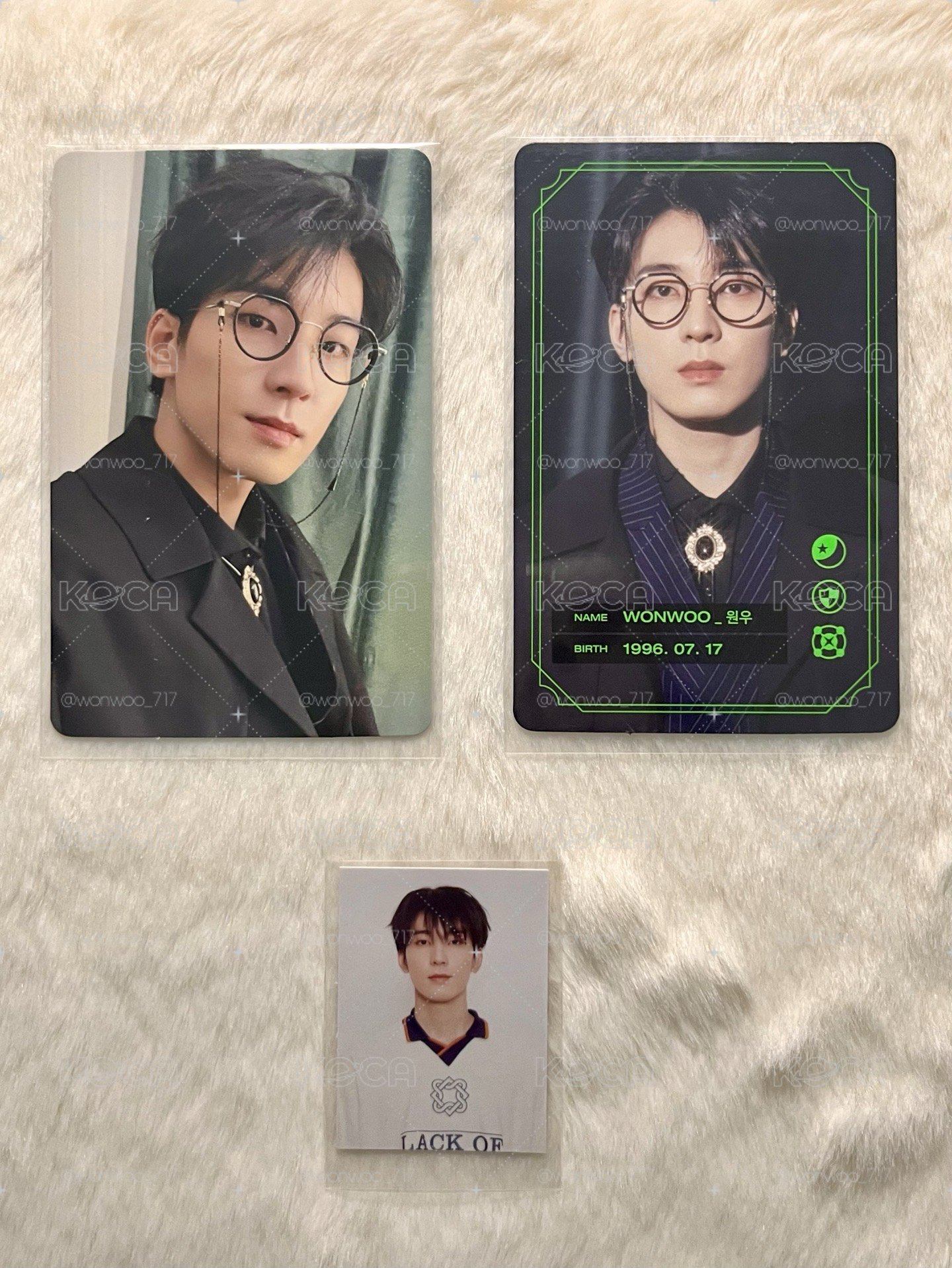 seventeen 七期會員禮卡 圓set