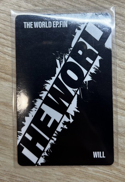 Will 專輯卡 Platform ver.-潤臉頰愛心