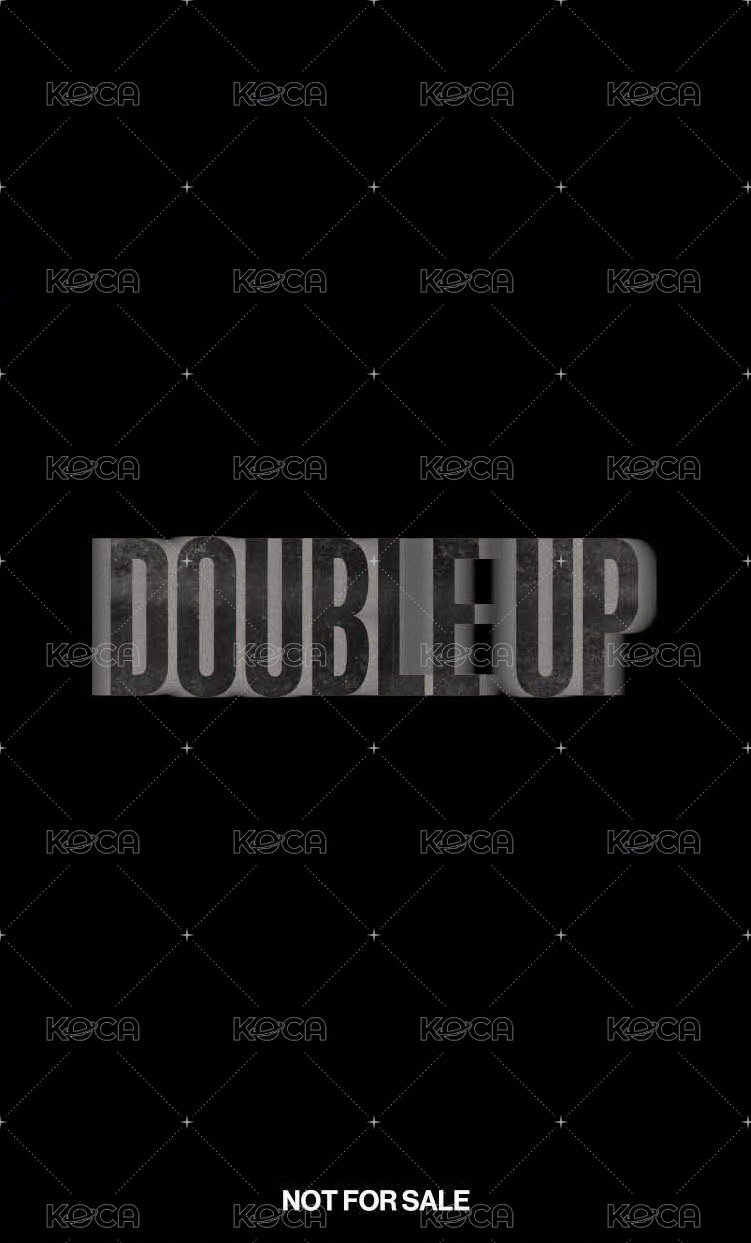 DOUBLE UP 環球 抽選卡  背面