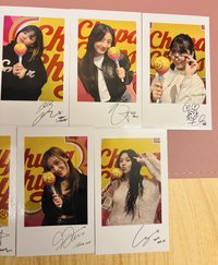 三代手燈+十週年志效卡+韓居自製9張小卡