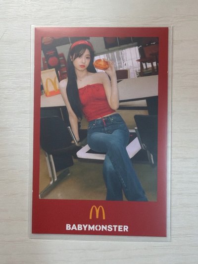 Babymonster麥當勞小卡Ahyeon(需多帶兩張)