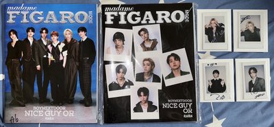 費加羅雜誌（含海報） 兩版+拍立得