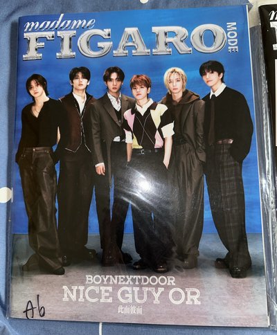 費加羅雜誌（含海報） 兩版+拍立得