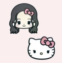 Jisoo Kitty聯名 杯墊 