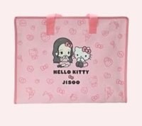 Jisoo Kitty聯名 防水 購物袋 