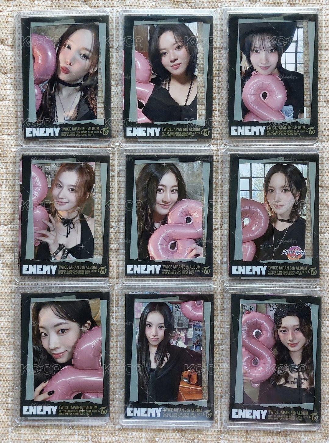 （可當綁，桃除外🧵）ENEMY JYP 特典