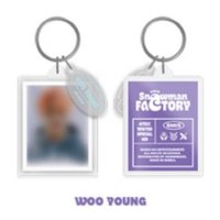 Snowman Factory 鑰匙圈吊飾 ID Photo + Acrylic Frame Keyring
