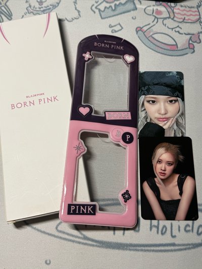 BLACKPINK BORN PINK卡套卡組 JISOO JENNIE ROSÉ LISA