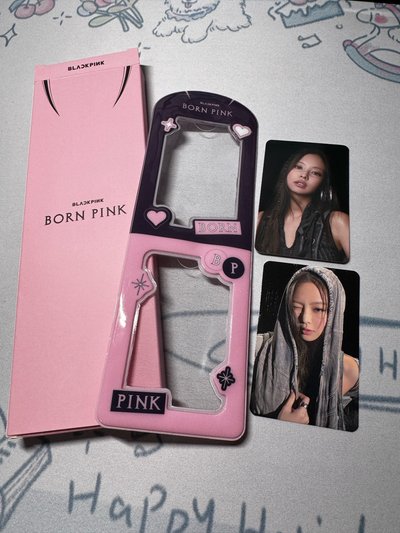 BLACKPINK BORN PINK卡套卡組 JISOO JENNIE ROSÉ LISA
