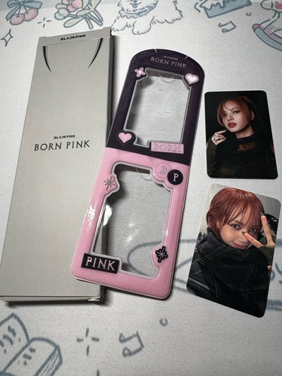 BLACKPINK BORN PINK卡套卡組 JISOO JENNIE ROSÉ LISA