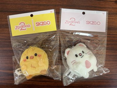 動物方城市聯名吊飾娃