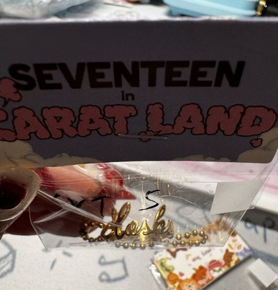 SEVENTEEN BANDAI戒指 扭蛋