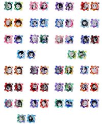 原畫展 壓克力拼圖吊飾 第二彈（54種/2入×27組）